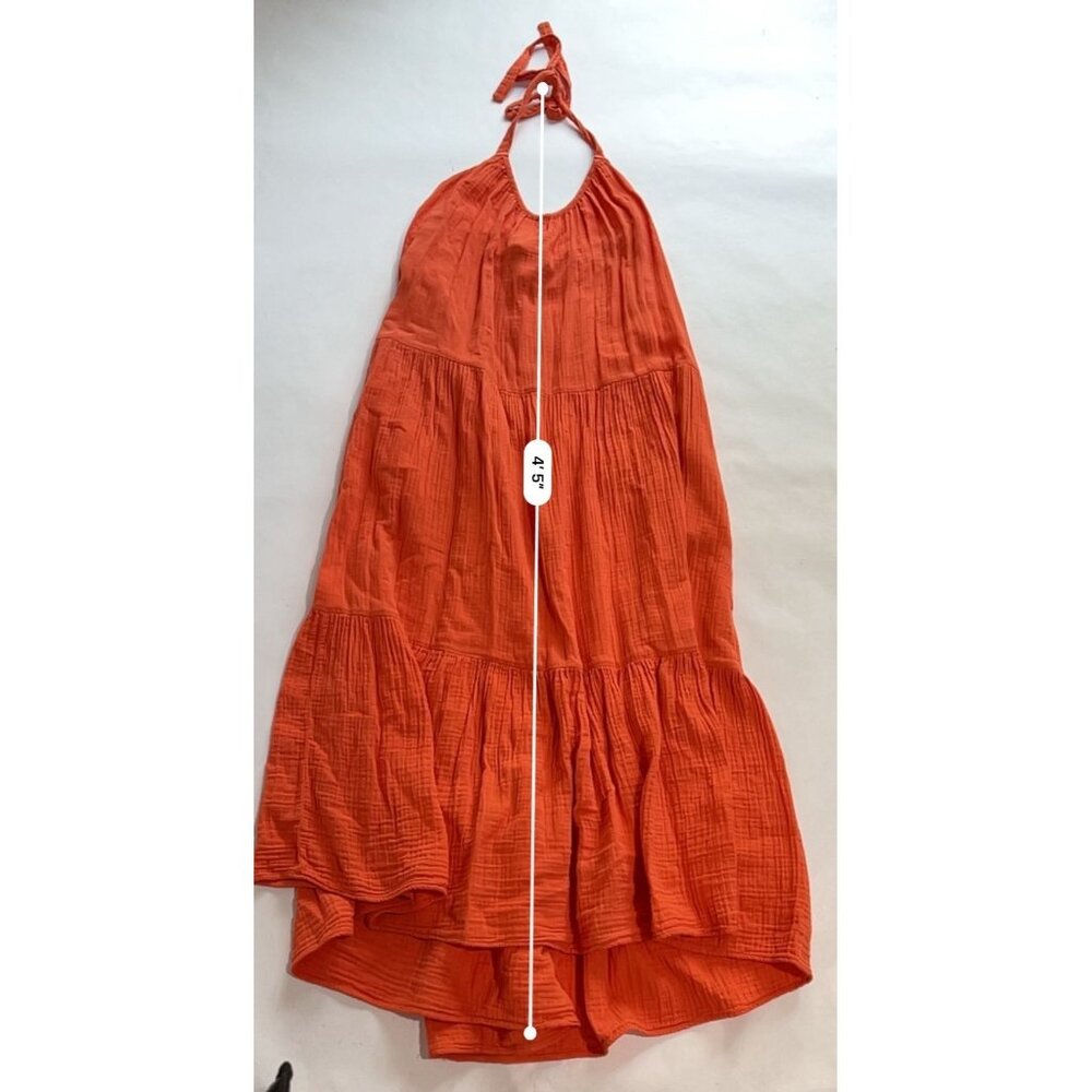 Xirena Reagen Dress in Tigerlily Orange - Picture 5 of 6